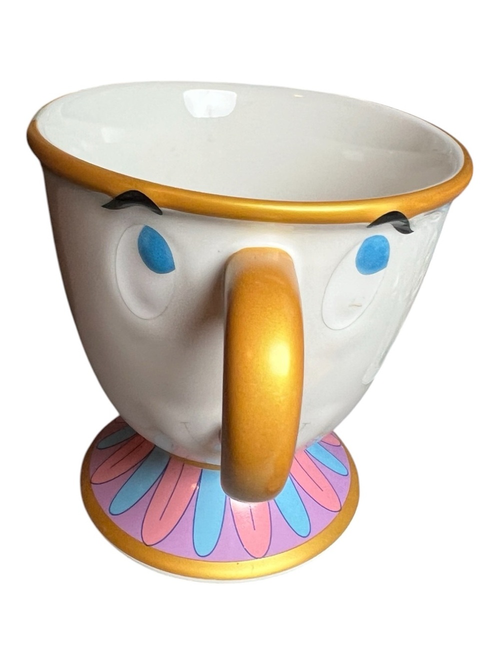 Disney “Chip” From Beauty and the Beast ,Pink & Blue Ceramic Character Mug